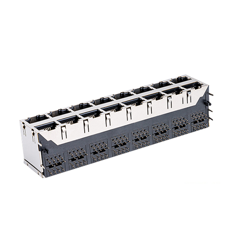 2X8交换机专用RJ45母座