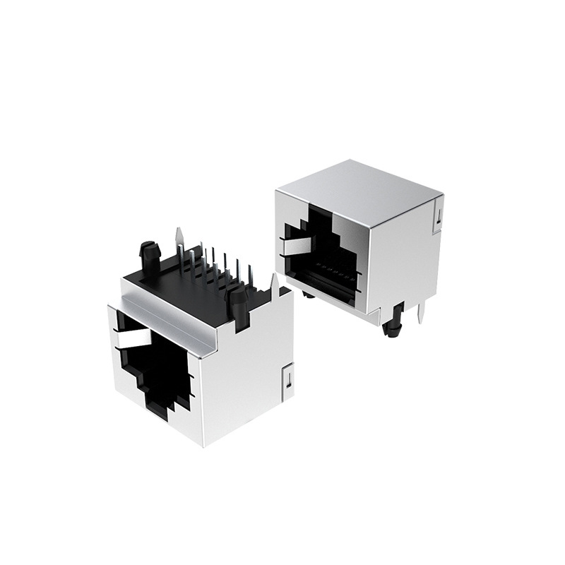 90度RJ50十芯网络插座