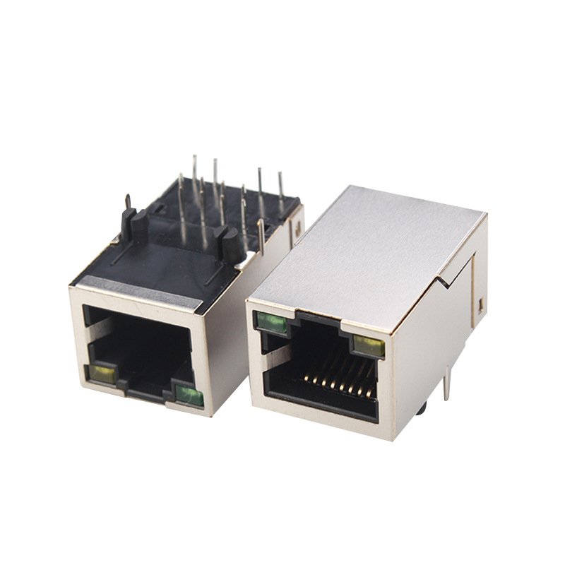 25.4开口向上RJ45带变压器