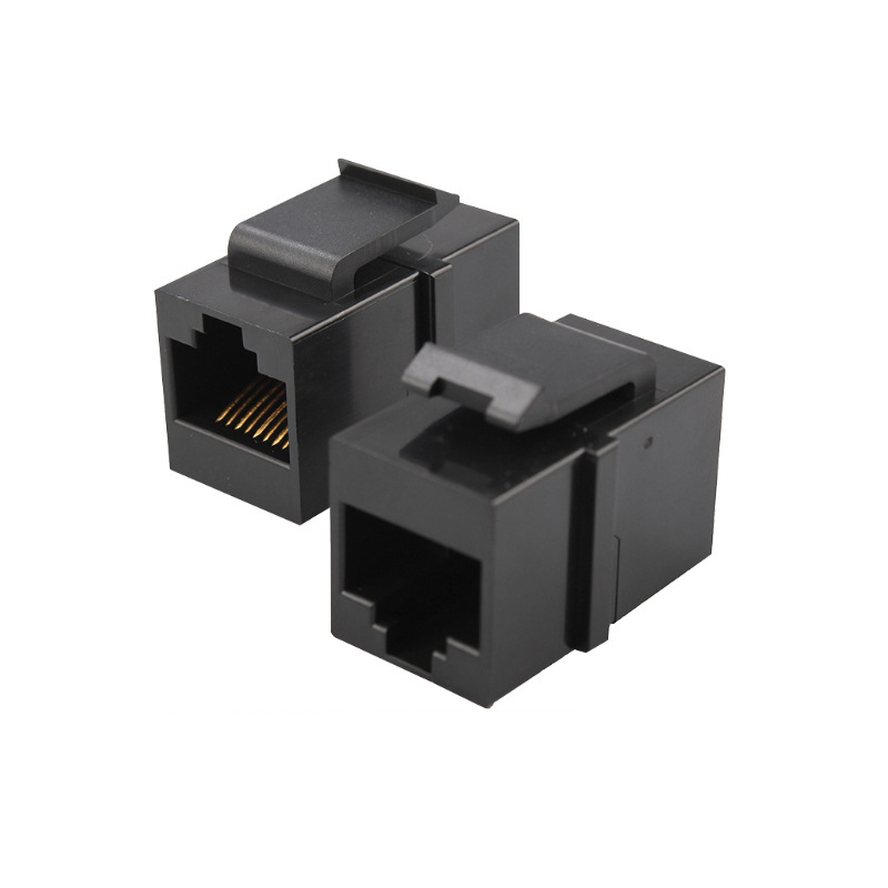 CAT3卡扣式网络直通模块 8P8C面
