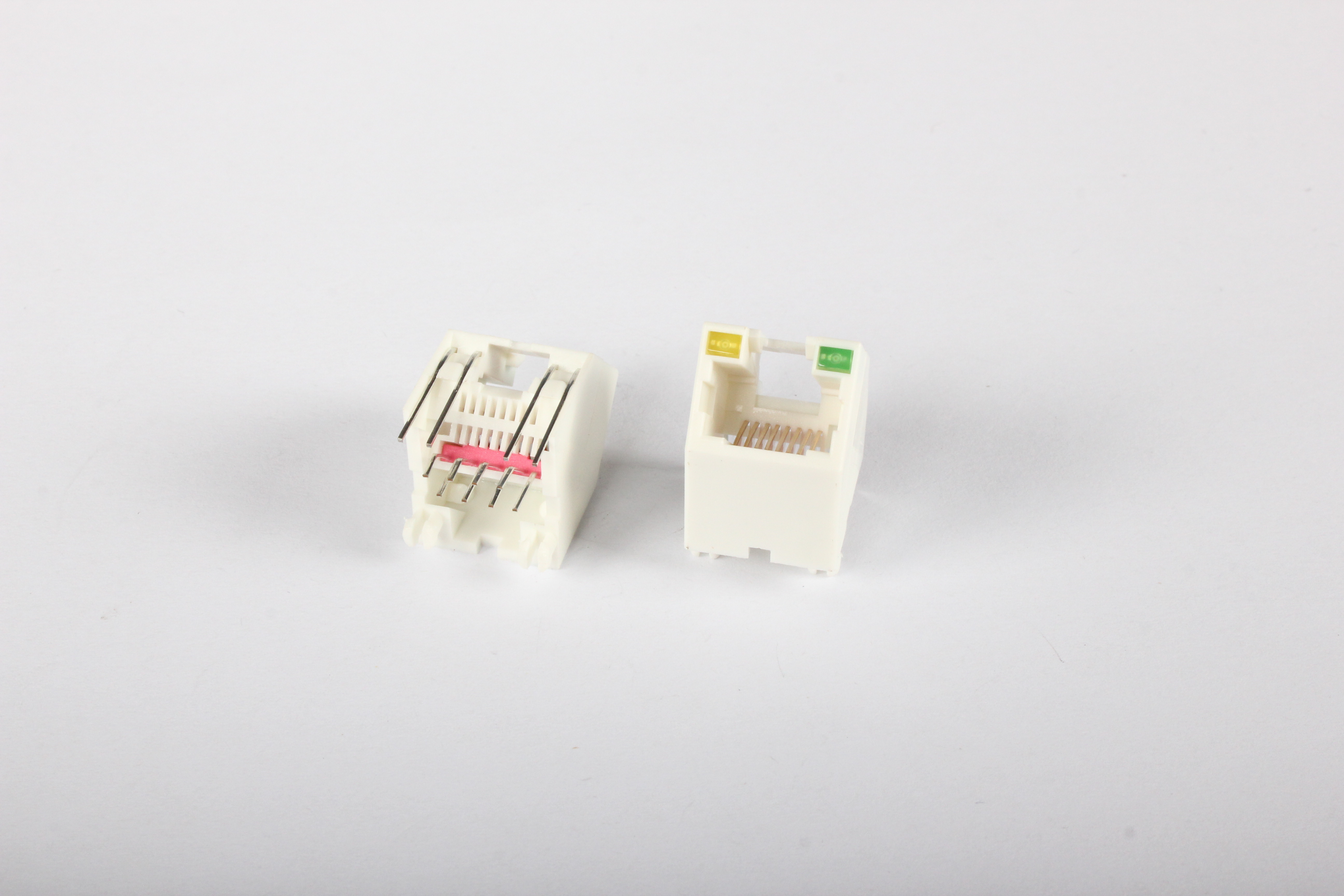 RJ45 网络连接器8P8C 斜口45