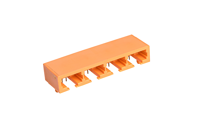 现货批发8P8C卧式DIP弯插1X4开